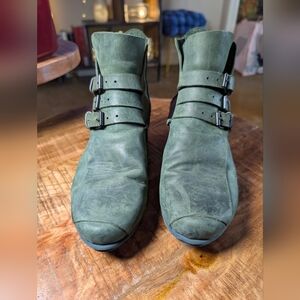 Trippen Kelut Leather Boots Size 40